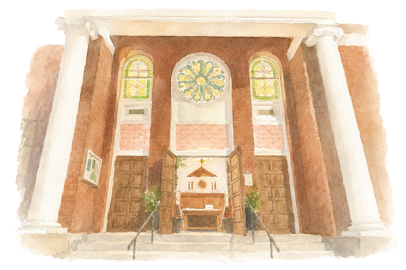 Watercolor of the Pico Union Project